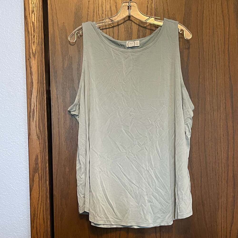 Maurices 24/7 Blue Modal Blend Tank Top Size 3X